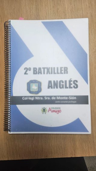 Libro de texto Ingles 2 bachiller