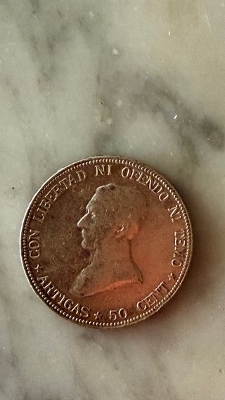 Moneda 5 Lire Italiane 1848 entre otras 12 monedas