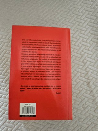 libro el enigma de cambises novela best seller