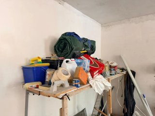 Lote completo andamios y herramientas obra