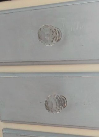 Scrivania in stile francese in legno massello