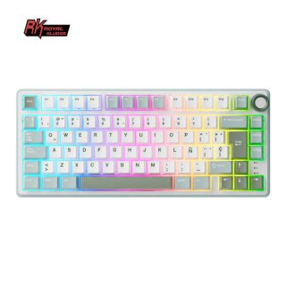 Teclado mecánico RKR75 (ISO-ES, silver switches)