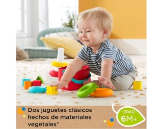 Fisher-Price Bloques y Pirámide Bebe nuevo