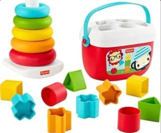 Fisher-Price Bloques y Pirámide Bebe nuevo