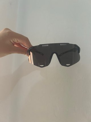 Gafas de sol negras de deporte/trabajo
