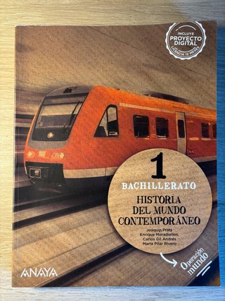 Historia del Mundo Contemporáneo 1 Bachillerato
