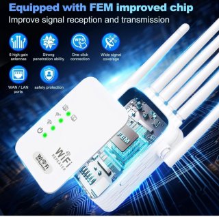 Repetidor WiFi 6 Antenas