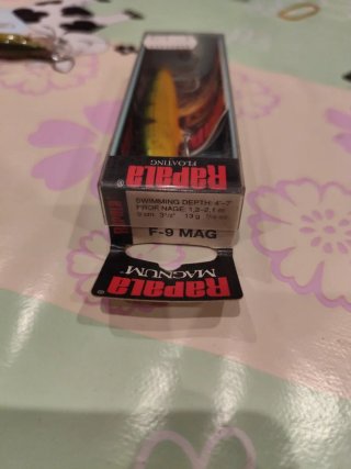 Señuelos Rapala Magnum floating variados