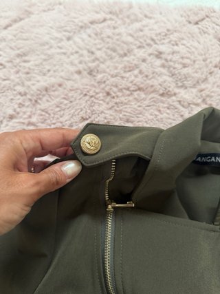 Tuta playsuit donna Mangano verde militare