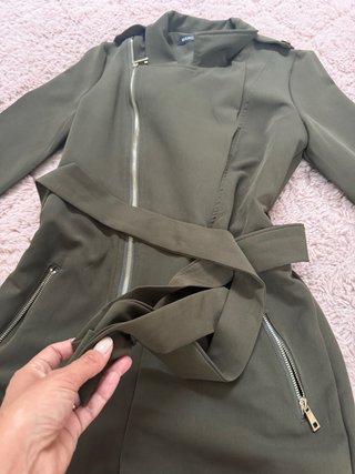 Tuta playsuit donna Mangano verde militare