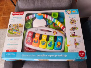 Gimnasio-Piano Fisher-Price Pataditas GXC37
