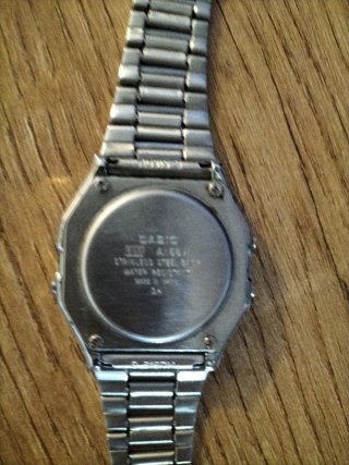 Reloj Casio Plata y Negro