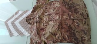 Giacca militare camouflage taglia 48