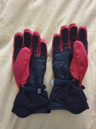 Guantes Dainese Invierno Negro/Rojo