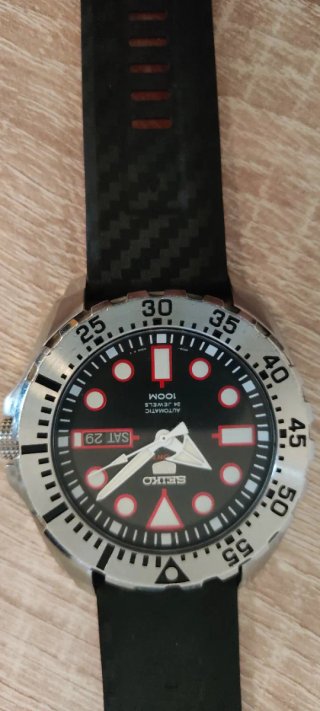 Seiko 5 Vampire SRP601K1 Reloj Automático
