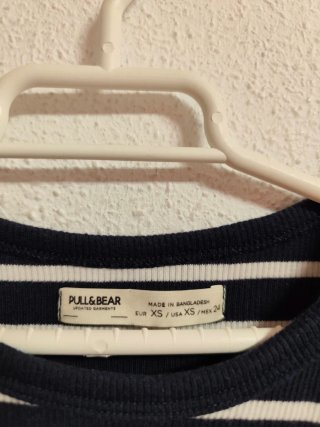 Top de chica talla XXL de Pull & Bear.