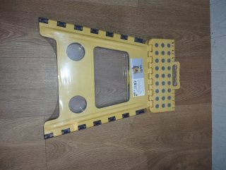 Escalera taburete plegable amarilla NUEVA!