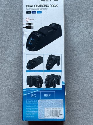 Base Carga Dual OIVO para PS4 Slim/Pro