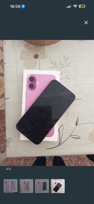 iPhone 16 Plus Rosa