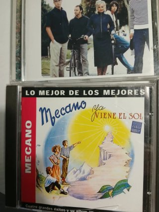 Lote 6 CDs Pop: Melendi, Mecano, Van Gogh