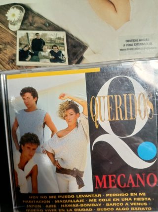 Lote 6 CDs Pop: Melendi, Mecano, Van Gogh