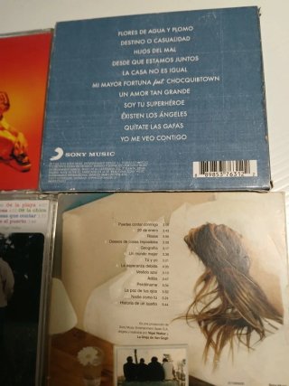 Lote 6 CDs Pop: Melendi, Mecano, Van Gogh