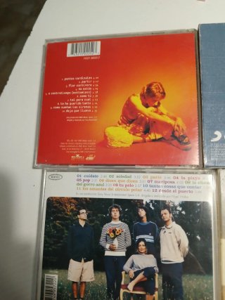 Lote 6 CDs Pop: Melendi, Mecano, Van Gogh