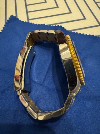 Reloj Pagani Design Automático Acero y Dorado