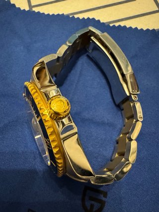 Reloj Pagani Design Automático Acero y Dorado