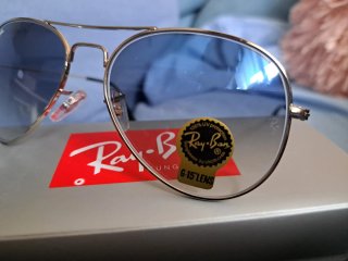 Gafas de sol Ray-Ban Aviator Azul Dorado