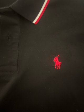 Polo Ralph Lauren Negro Blanco Rojo