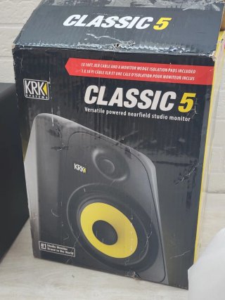KRK Classic 5 Monitores de Estudio Altavoces