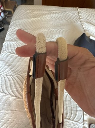 Bolso de rafia Tous
