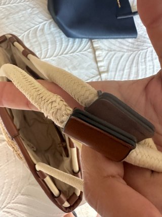 Bolso de rafia Tous