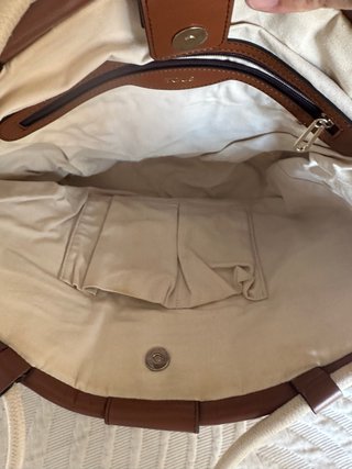 Bolso de rafia Tous