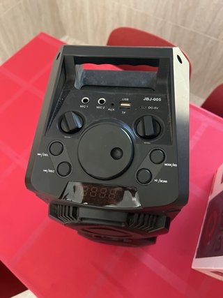 Altavoz JBJ-005 Negro Hi-Fi