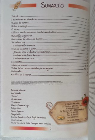 Libro Cocina para celíacos