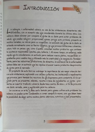 Libro Cocina para celíacos