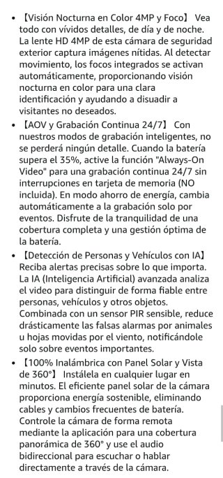 Cámara Vigilancia Tical 4MP Solar 24/7