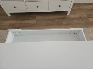 Mesa de centro elevable blanca
