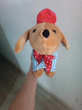 Peluche Perro Salchicha con Ropa