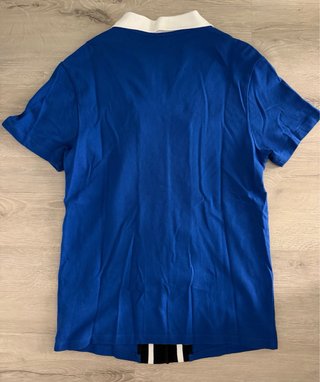 Polo ASOS DESIGN blu con righe