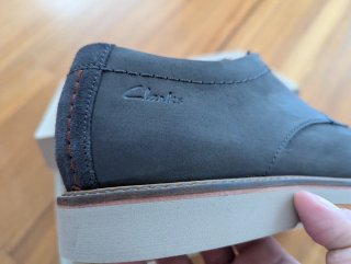 Zapatos Clarks Atricus LTLace Piel Talla 43