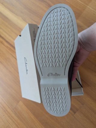 Zapatos Clarks Atricus LTLace Piel Talla 43