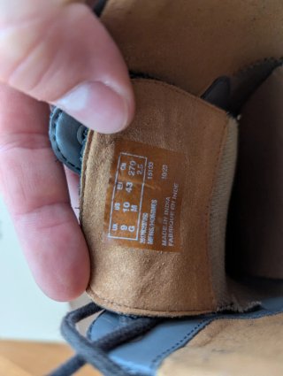 Zapatos Clarks Atricus LTLace Piel Talla 43