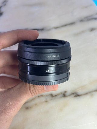 Objetivo Sony E 20mm F2.8 Pancake