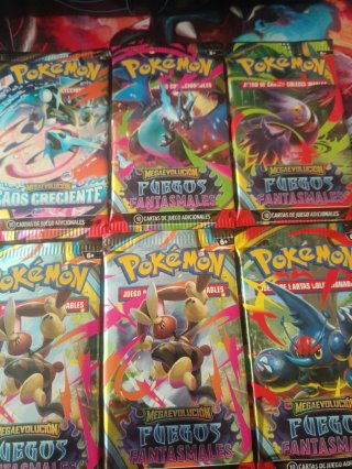 100 Cartas Pokémon Sobres Abiertos