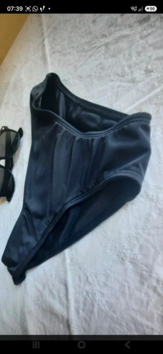 Costume donna mutandina nero