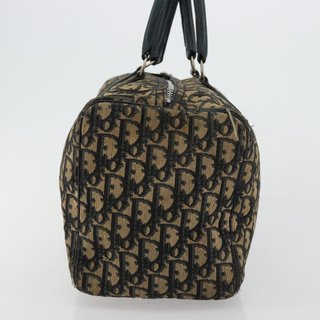 Christian Dior Trotter Canvas Hand Bag Navy