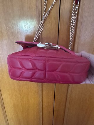 Bolso Michael Kors Rojo y Dorado